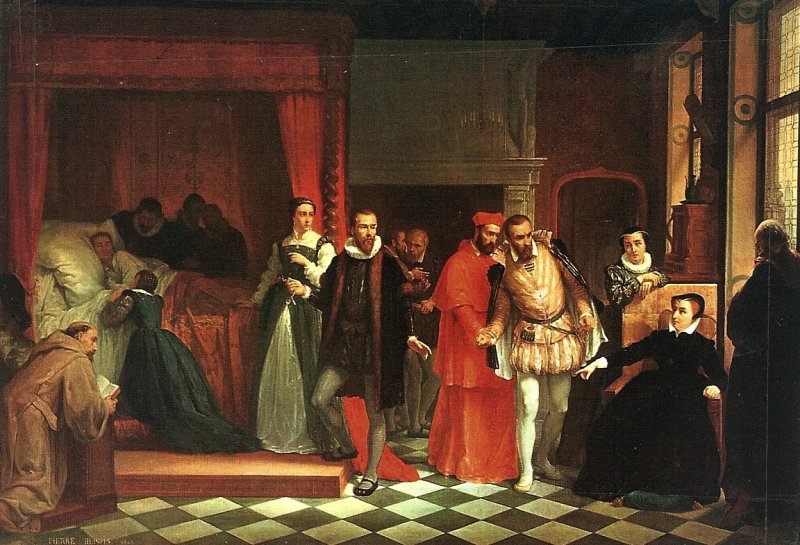 La mort de Franois II